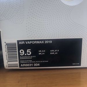 2019 Air Vapormax